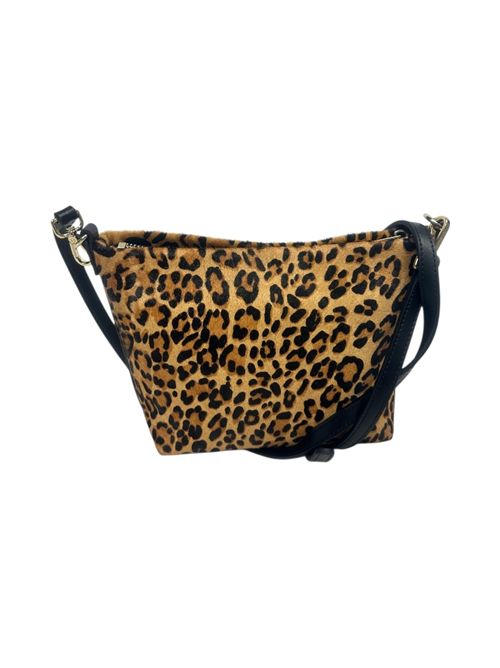 tracollina donna aline maculata MC2 Saint Barth | ALINE BAG-LEO BRUSHED LEATHER18